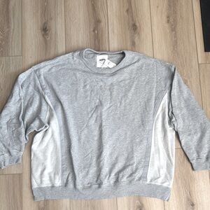 Aerie Go To Sweatshirt Grey NWT - XL